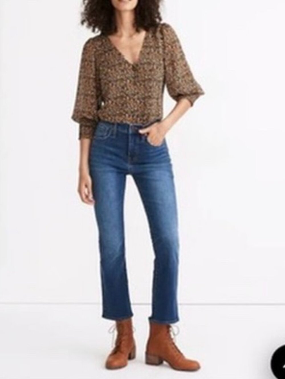Madewell Cali Demi-Boot Jeans 27W